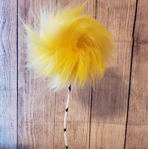 3 single Truffula trees with painted pots